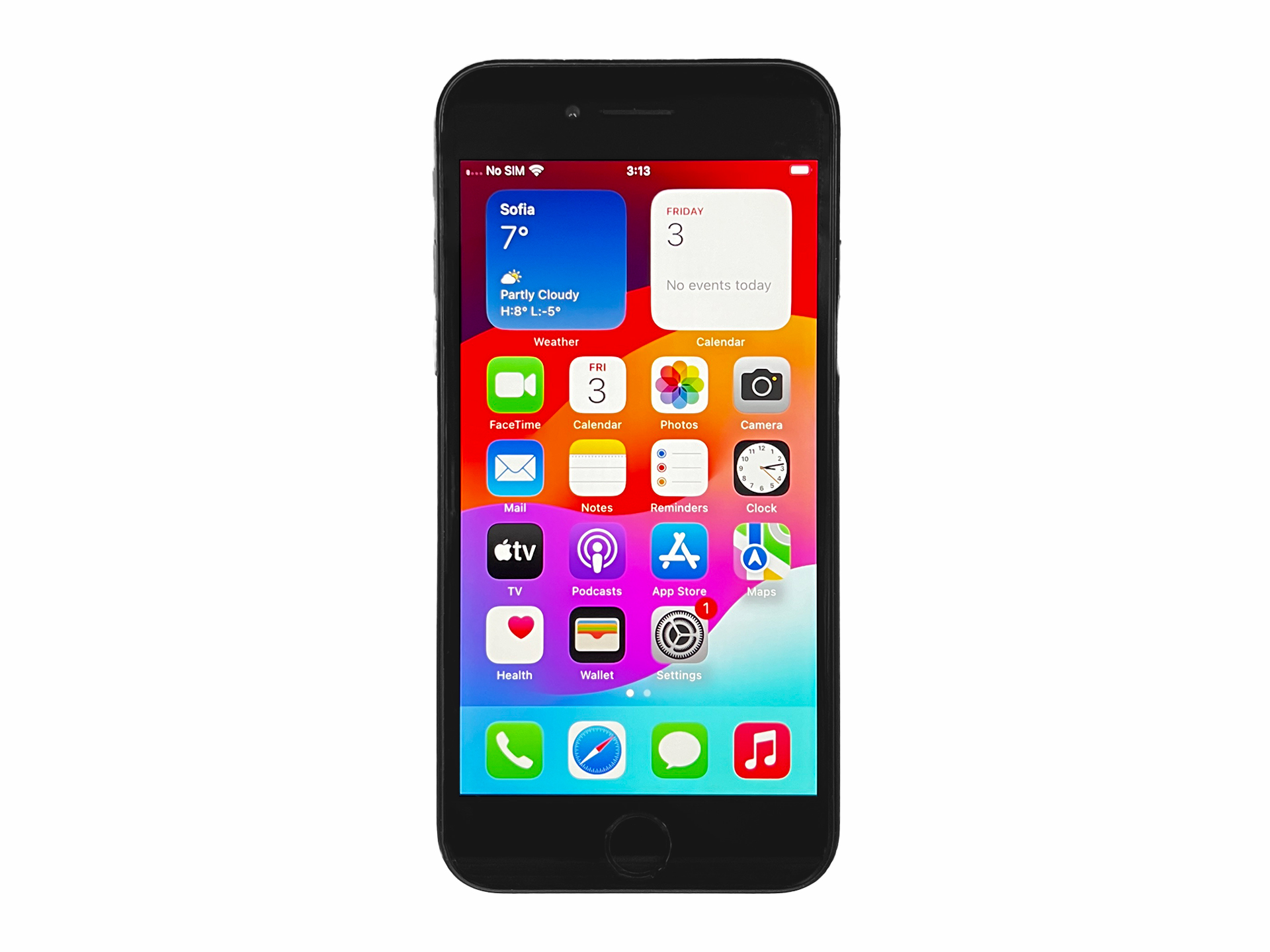 Смарфон Apple iPhone SE (2020) 64GB Black