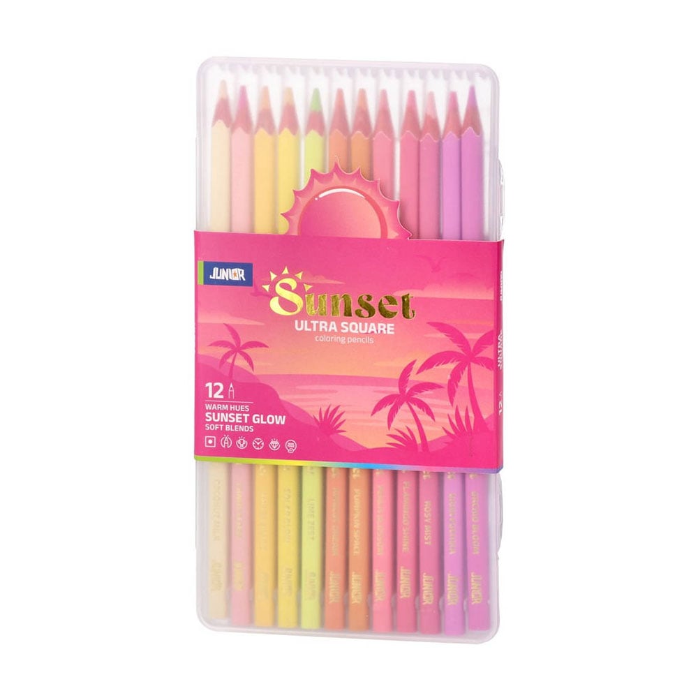 Цветни моливи Junior Ultra Square
