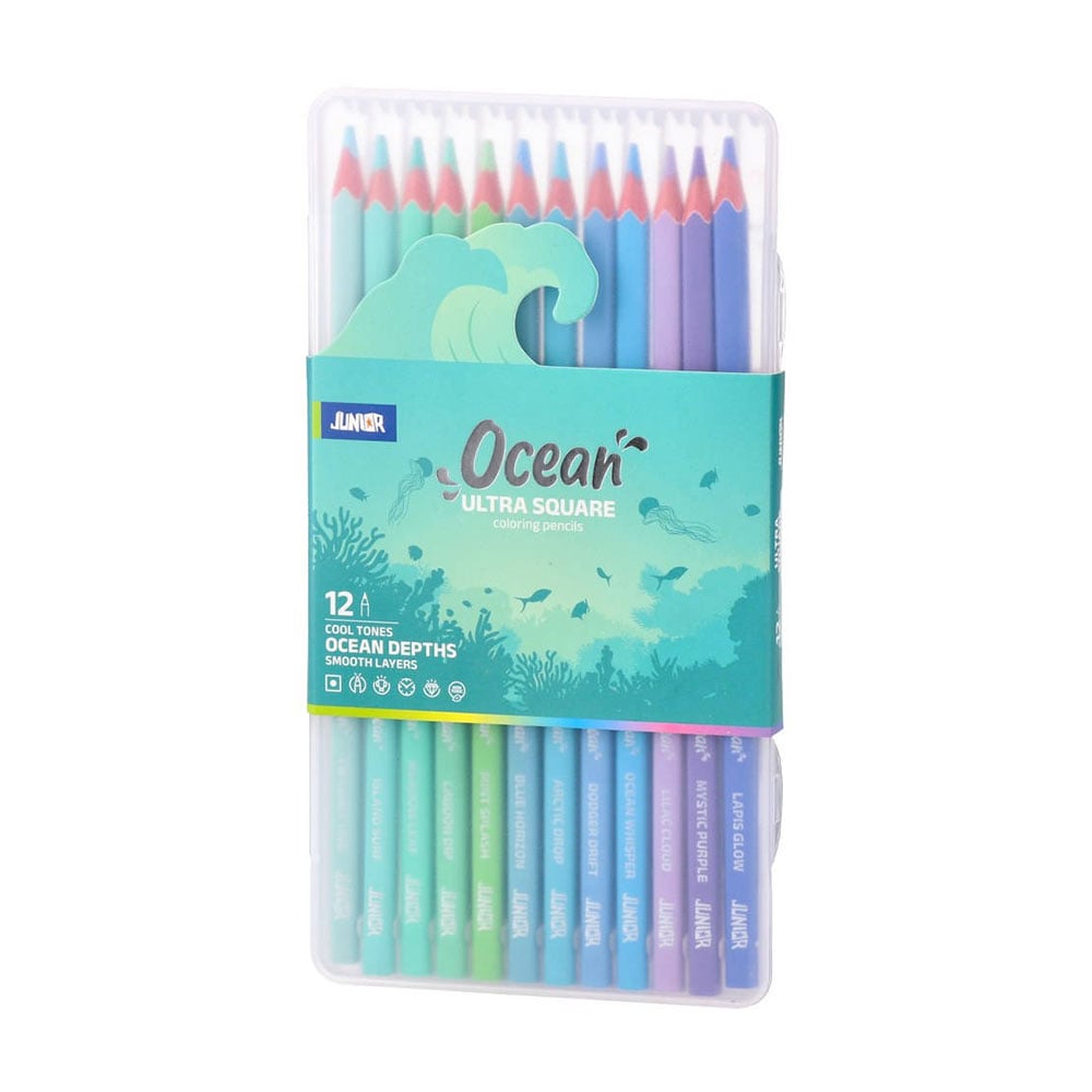 Цветни моливи Junior Ultra Square